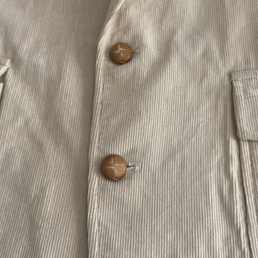 Vintage Westerner Men 42 M Corduroy Blazer Sports‎ Coat Western Rodeo Beige